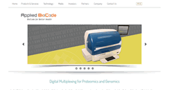 Desktop Screenshot of apbiocode.com